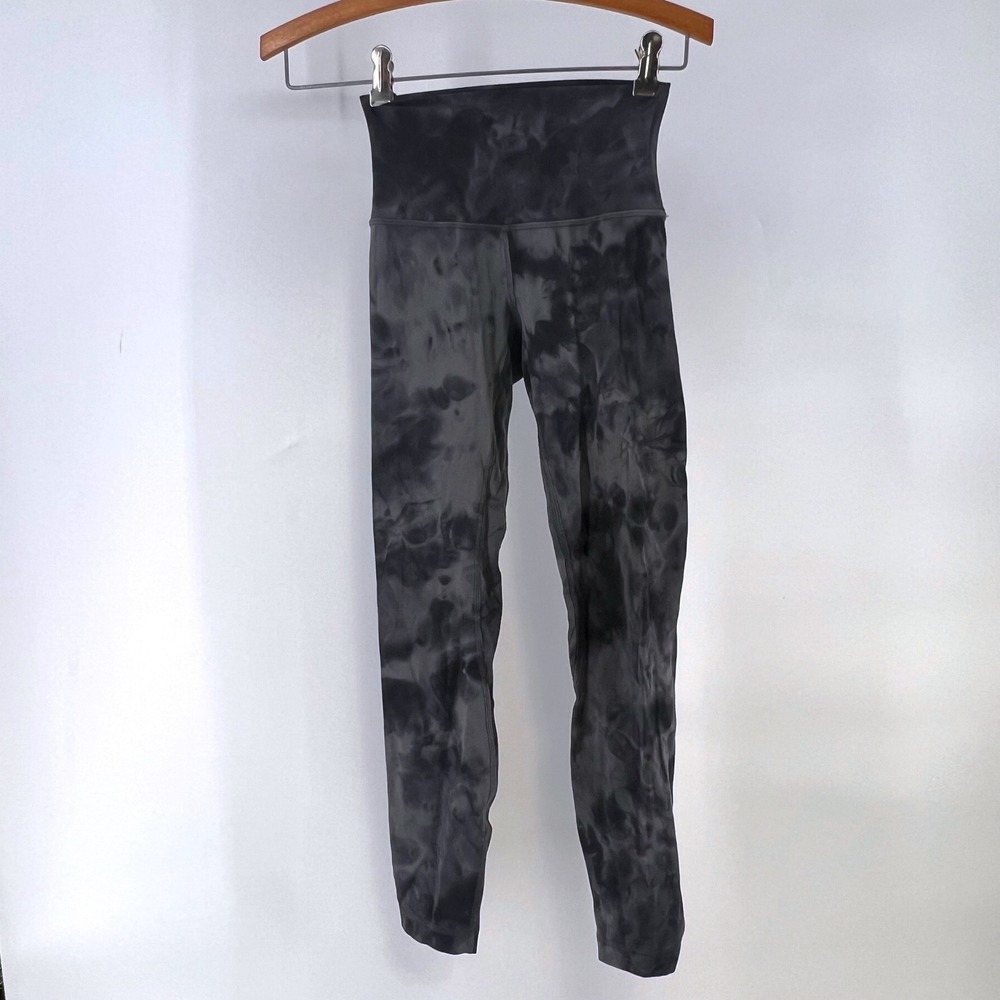 Lululemon Align High-Rise Pant 25 Diamond Dye Graphite Grey Size 0